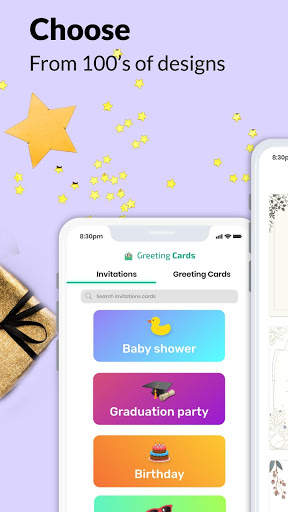 Invitation Card Maker Free by Greeting Cards Maker screenshot 2