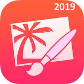 Pp Camera &amp; PicsArt HD Photos Editor Collage Maker icon