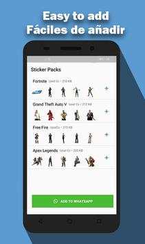 Stickers For WhatsApp - Video Games screenshot 3