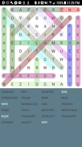 Word Search Lite screenshot 1