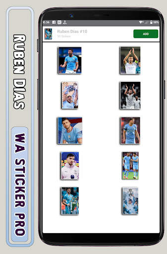 Ruben Dias - WA Sticker Pro screenshot 8