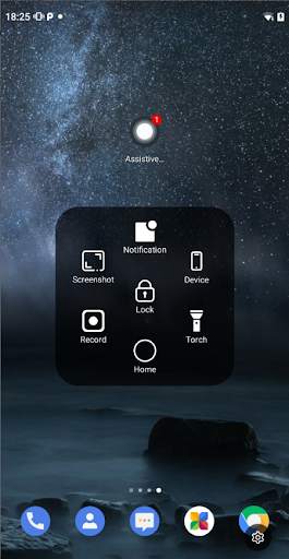 Assistive Touch - lock, screenshot, flashlight screenshot 1