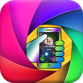Call Screen : Incoming Call Screen Lights icon