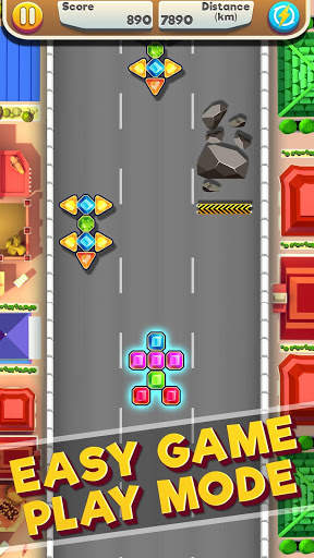 Brick Retro Car Video Game screenshot 3