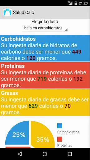 Salud Calc screenshot 4
