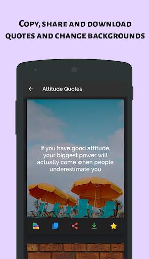 Attitude Quotes and Status - Daily Quotes offline screenshot 3