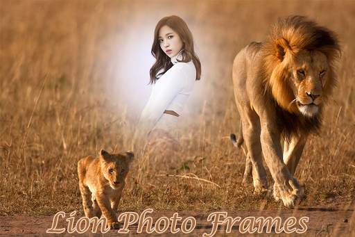 Lion Photo Frame screenshot 4