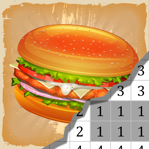 Cooking Food Color by Number - Food Game Pixel Art icon