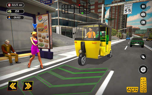Tuk Tuk Auto Rickshaw City Driver: New Game 2020 screenshot 1