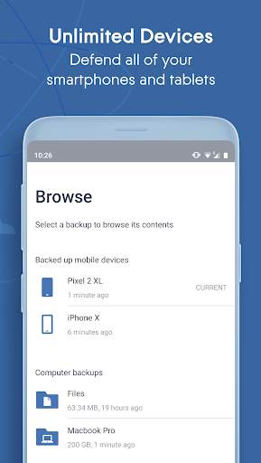 Acronis True Image: Mobile screenshot 4