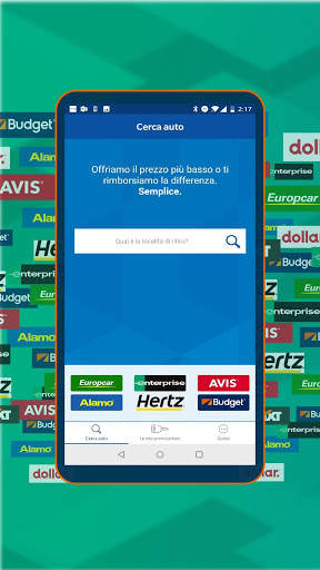 App Argus Car Hire screenshot 1