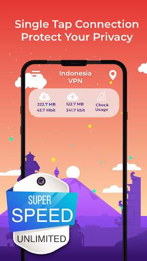 Indonesia VPN - Free, Fast & Secure VPN Proxy screenshot 3