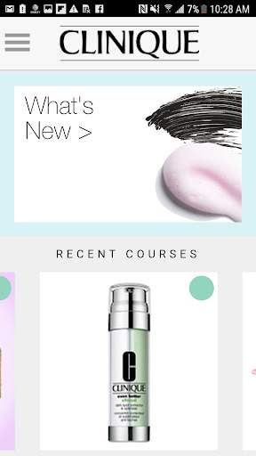 Clinique eLearning screenshot 2