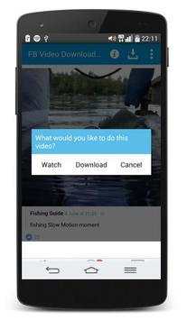 freе Facebook Downloader Video - FB Video Download screenshot 1