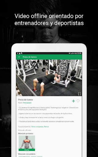 Fitvate - Entrenamiento en Gym screenshot 21