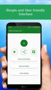 Gesture Lock screen and Gesture app Lock screenshot 1