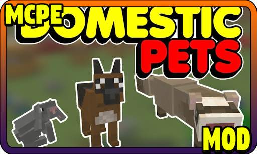 Domestic Pets MCPE - Minecraft Mod screenshot 2
