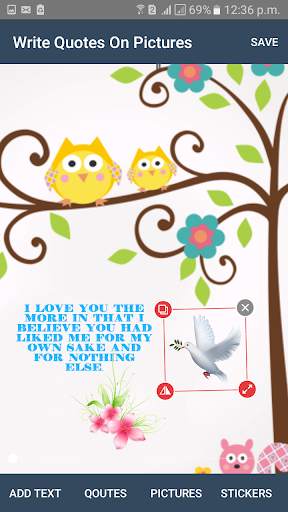 Write Quotes On Pictures - Photo Quotes Creator screenshot 5