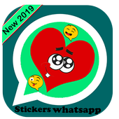 Stick-ers for whatsapp icon