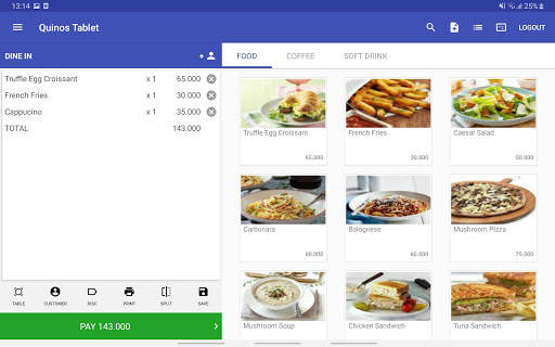 Quinos TAB Point of Sales screenshot 10