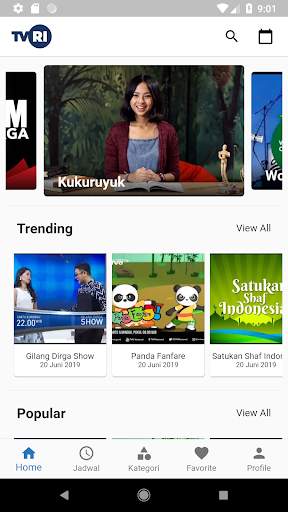 TVRI VoD screenshot 1