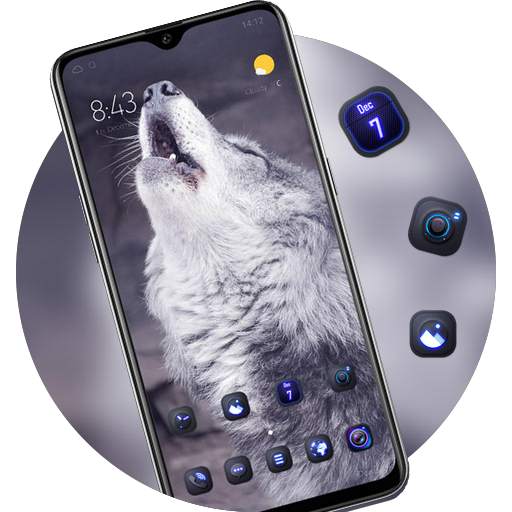 Howling wolf theme Cool pet animal 2.0.50