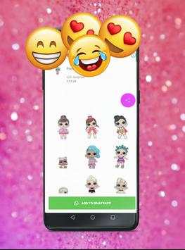 Dolls Surprise Stickers Whatsapp - WAStickerApps screenshot 1