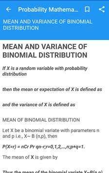 Probability Mathematics screenshot 3
