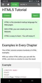 W3Schools - Learn HTML, CSS, JavaScript, PHP, SQL screenshot 2