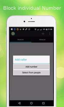 Caller and SMS Block screenshot 1