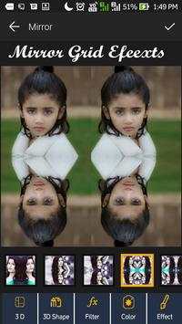 Collage Mirror Pixel Effect 8 تصوير الشاشة