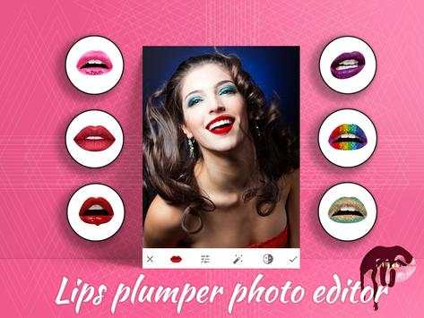 Lips plumper photo editor screenshot 3