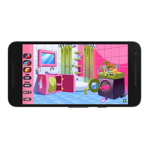 Baby Doll House Cleaning Game screenshot 2