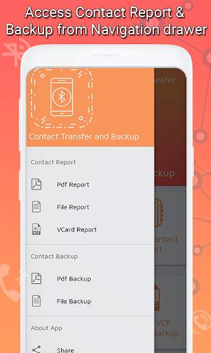 Bluetooth contact transfer & Contacts Backup 6 تصوير الشاشة