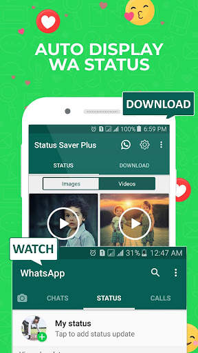 Status Saver pour WhatsApp - Status Downloader App screenshot 4