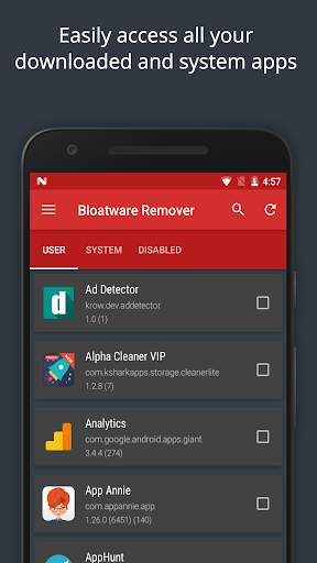 Bloatware Remover VIP [Clean bloat] - 50% OFF screenshot 2