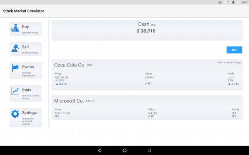 Stock Market Simulator screenshot 7