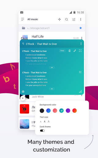 Flotty - Lyrics and Player screenshot 5