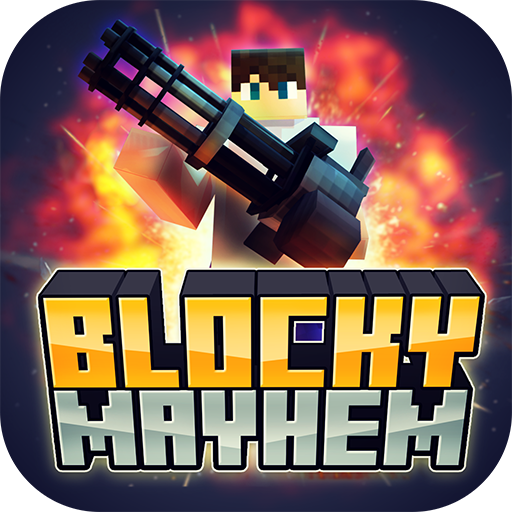 Blocky Mayhem: New Shooting Arcade Game icon
