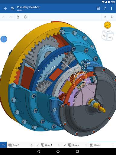Onshape 3D CAD स्क्रीनशॉट 7