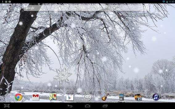 Winter Snow Live Wallpaper screenshot 3