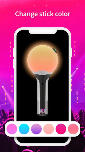 BTS LightStick Sim screenshot 4