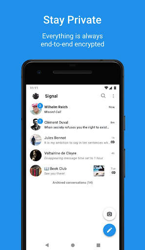 GB Sgnl Plus Messenger screenshot 5