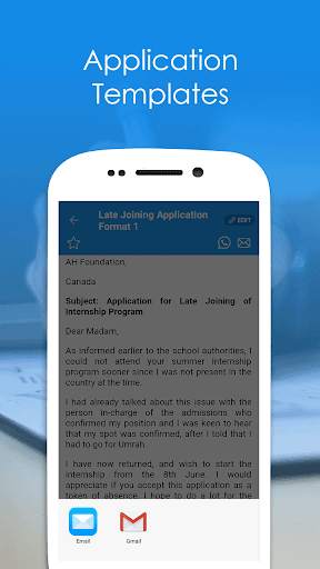 Leave Letters and Applications screenshot 5