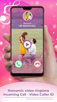 Romantic Video Ringtone for Incoming Call screenshot 3