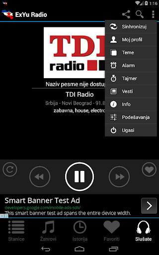 ExYu Radio Stanice screenshot 14