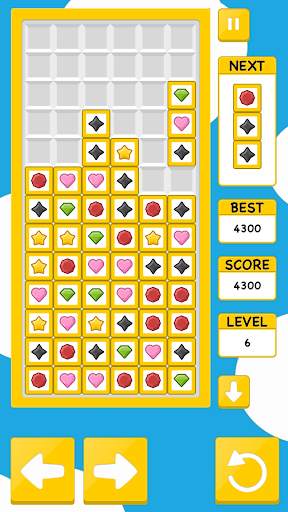 Cube Columns - Match 3 Jewel Crush Puzzle screenshot 2