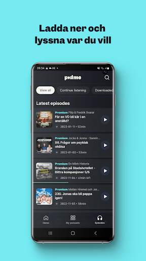 Podme: Premium Podcast Player screenshot 3