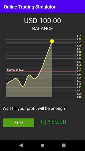 Bitcoin Trading Simulator screenshot 1