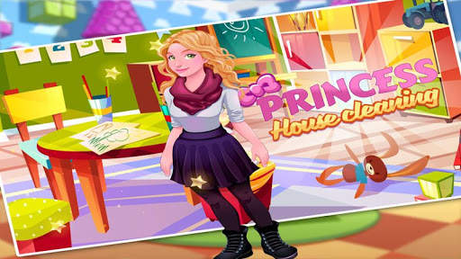Princess baby Doll House Cleaning screenshot 9